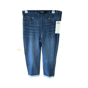 Liverpool The Crop Chloe pull on jeans NWT size 12